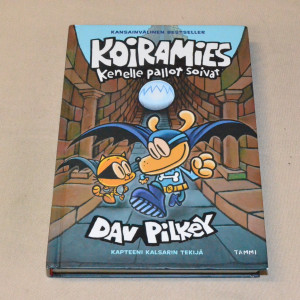 Dav Pilkey Koiramies Kenelle pallot soivat